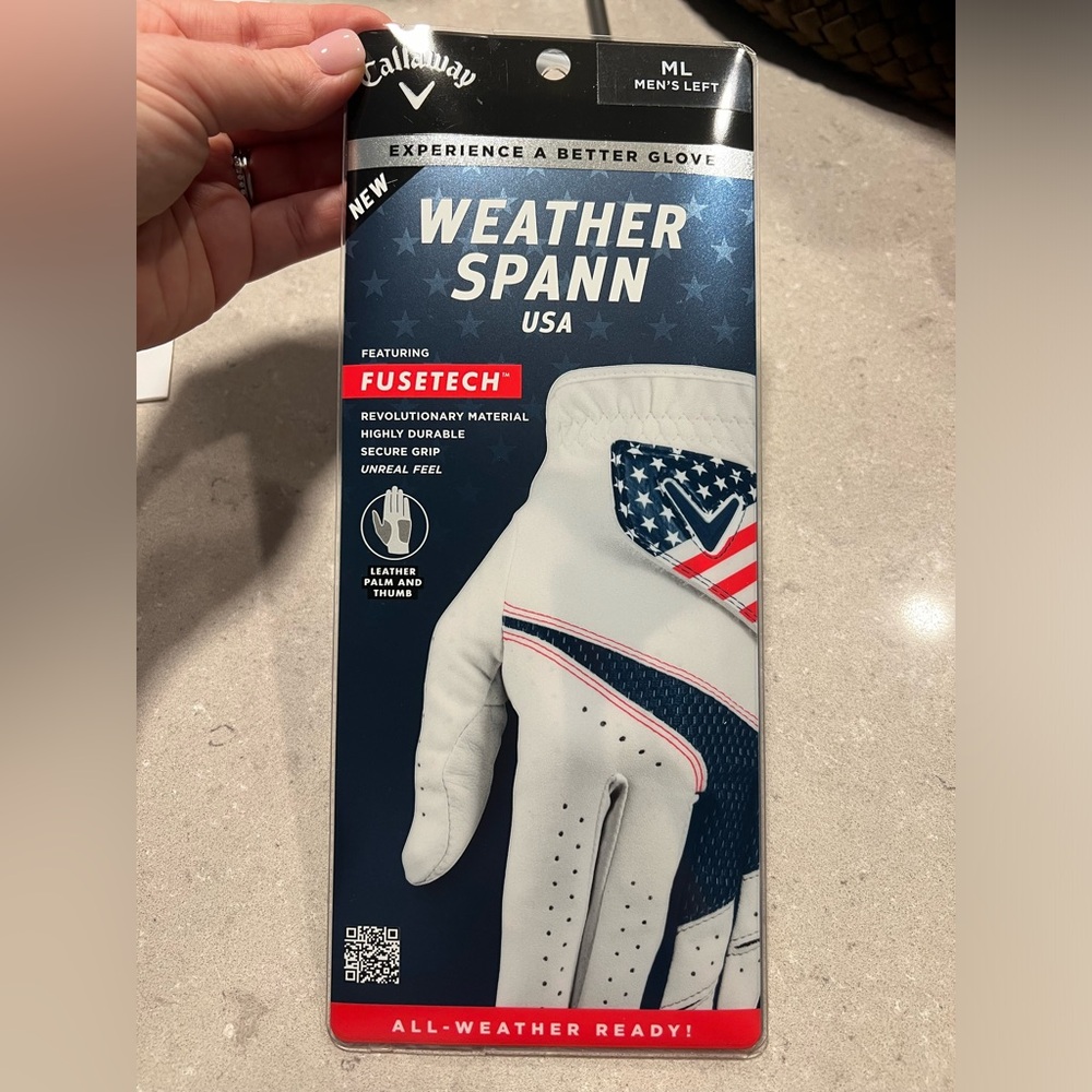Callaway Weather Spann USA golf glove